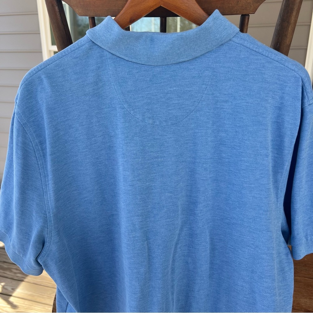 Brooks Brothers 1818 Men's Original Fit Performance Polo Shirt Blue Cotton XL - Picture 7 of 13